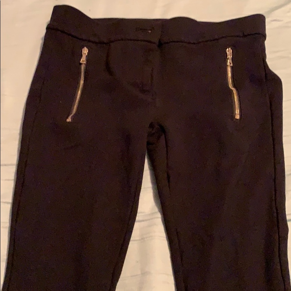 Black jeggings